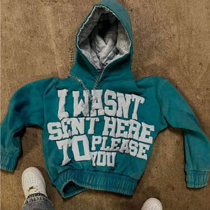 Pull-over de grande taille à impression graphique, sweat à capuche pour homme, poids lourd, surdimensionné, sweats à capuche personnalisés pour hommes, streetwear - Product Image 5