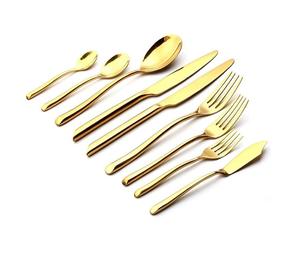 Ensemble de couverts en métal poli argenté ensemble de couverts de ménage d'hôtel couverts de mariage en acier inoxydable de haute qualité Noël Cutle - Product Image 3