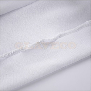 Sudaderas con capucha de mezcla de algodón Ropa de invierno informal con patrón sólido y cuello con capucha - Product Image 5