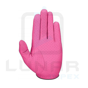Perforations sur les doigts de la paume et le pouce Réduction de l'humidité et respirabilité accrue avec des gants de golf pour femmes - Product Image 5