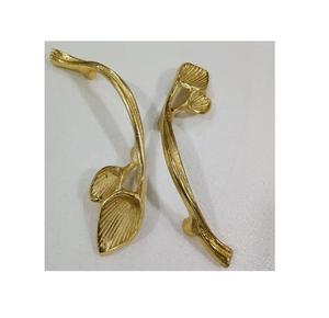 Asa de bandeja de servicio de latón de calidad, diseño moderno, fabricación al por mayor - Product Image 4