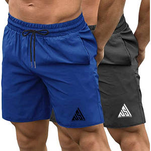 Pantalones cortos para correr para hombre, pantalones cortos deportivos con bolsillos y cremallera, Focus Olive - Product Image 4