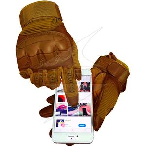 Guantes tácticos de protección Dedos completos Mecánica de alto rendimiento Agarre resistente Lleva marca Poliéster/Spandex Tela personalizable - Product Image 5