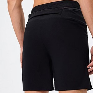 Nouveautés Short de course tissé sans couture pour homme Short de gym en nylon léger et respirant Short actif avec logo personnalisé - Product Image 3