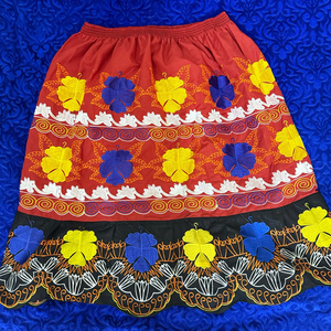 New Polynesian Printed Women <strong>Pleated</strong> <strong>Skirts</strong> High Quality Pacific Island Wear Micronesian Embroidery <strong>Skirt</strong>