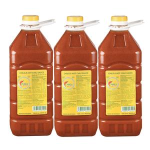 Sauce chilica OEM pour piment frais Bouteille de 4536g (160oz) Support d'échantillon Sauce piment rouge épicé certifiée Halal pour trempage et cuisson - Product Image 5