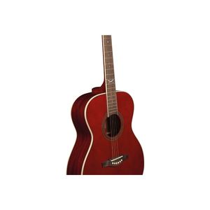 EKO GUITARS- NXT A100 Voir à travers les guitares acoustiques rouges Haute performance avec un look élégant et attrayant - Product Image 3