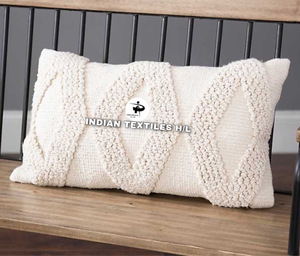 Funda de almohada de algodón para exteriores Bohemia decorativa de lujo, funda de almohada decorativa tejida a mano, funda de almohada Bohemia única - Product Image 2