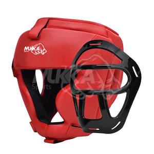 สินค้าใหม่ล่าสุด2025 100% ป้องกันศีรษะสำหรับชกมวยทำจากหนังปากีสถาน - Product Image 4