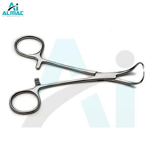Best Seller ALMAC INDUSTRIES Abrazaderas manuales de acero inoxidable para toallas Juego de instrumentos de superficie de agarre más amplio Instrumentos quirúrgicos - Product Image 2