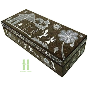 ที่ตั้งเค้กแม่มุกสำหรับกล่องไม้ถูพื้นทำช็อคโกแลตทำด้วยมือทำด้วยมือทำจากอะคริลิคในโรงงานเวียดนาม - Product Image 4