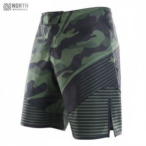 Pantalones Cortos de MMA Personalizados para Entrenamiento de Artes Marciales Masculinas, de Alta Calidad, Secado Rápido, Servicio OEM, Logotipo y Color Personalizados - Product Image 3