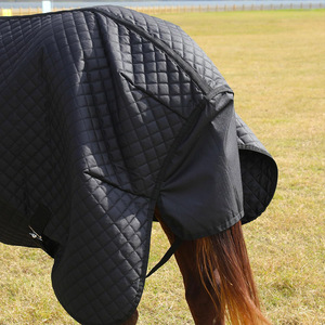 ผ้าคลุมคอตตอนแบบถอดออกได้ชุดคลุมคอม้าให้ความอบอุ่นในฤดูหนาวผ้าคอตตอนผ้าห่มกันน้ำสำหรับฤดูร้อน - Product Image 6