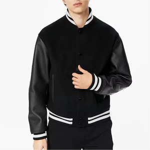 Nouvelle veste de baseball brodée pour hommes de haute qualité, veste universitaire personnalisée de haute qualité pour les écoles et les équipes sportives - Product Image 2