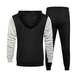 Survêtement personnalisé de qualité supérieure | Ensemble veste zippée et jogger | Logo de l'équipe imprimé/brodé | Vêtements de sport et de rue | Usine OEM/ODM - Product Image 2