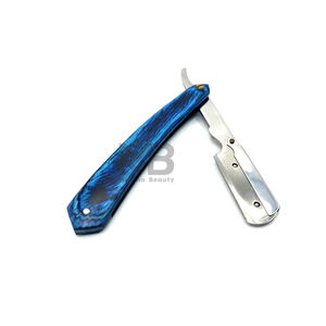 Navaja de Afeitar Recta Personalizada al Mejor Precio, Clásica y Elegante, Nueva Herramienta de Afeitado para Barbería, Acero Inoxidable Antibacteriano - Product Image 3