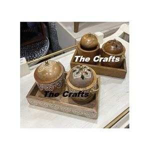 เตาเผาไม้หอมบาคูร์ ดีไซน์สวยงาม พร้อมกล่องใส่ไม้หอมอูดและถาด ขนาดและรูปทรงปรับแต่งได้ สำหรับใช้ในบ้าน - Product Image 6