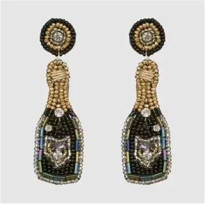 Pendientes de Bordado Multicolores para Mujer, Joyería de Resina, Producto de Moda al por Mayor para Regalos - Product Image 2