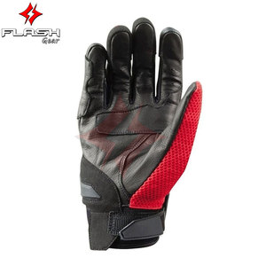 Guantes de Motocicleta de Cuero Gris Negro Premium, Unisex, Duraderos, Guantes de Carreras de Motociclismo, Equipo de Protección para Conducir, Antideslizantes, Deportivos - Product Image 6