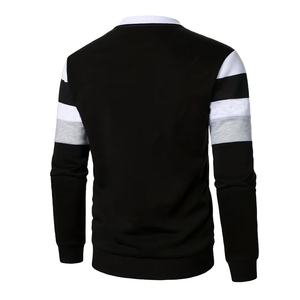 Sudadera de Cuello Redondo para Hombre, Invierno, Algodón y Poliéster, Manga Larga, Térmica, Transpirable, Forro Polar Grueso, Logotipo Personalizado, Ecológica, Color Sólido 2026 - Product Image 3