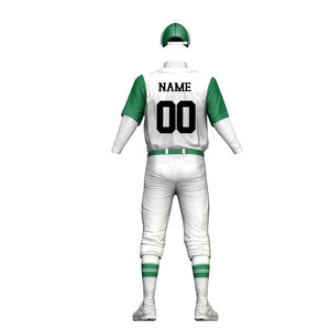 Ropa deportiva de la mejor calidad, camisetas de béisbol por encargo con sublimación, conjunto de pantalón, precio al por mayor, uniforme de béisbol para hombre - Product Image 3