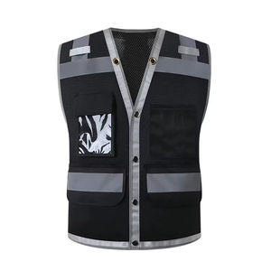 Chaleco de Seguridad de Talla Grande Hecho a Medida, Alta Calidad, 100% Poliéster, Duradero, Reflectante, UPF 50, Transpirable, Ropa de Trabajo, Nueva Llegada - Product Image 2