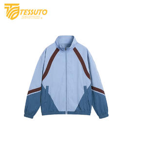 Cortavientos de nailon en blanco personalizado para hombre, cortavientos de nailon, chándal de nailon de peso pesado - Product Image 2