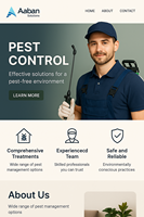 Website-Design von Pest Control Services Top-Entwickler in Indien Aufbau erschwing licher und funktionaler Online-Business-Lösungen