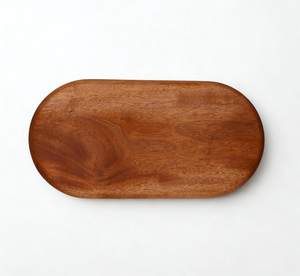 Plateau de service en bois fait à la main avec poignées en bois d'acacia de qualité supérieure, parfait pour le restaurant et la maison - Product Image 2