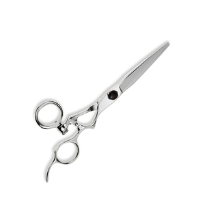 Vente en gros de ciseaux de coiffure pour salon de coiffure lame tranchante en acier inoxydable avec anneau réglable et vis fantaisie - Product Image 3