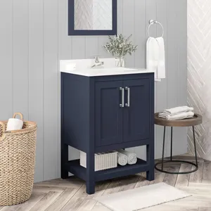 2023 Bolina Factory New Design American Style Floor Standing Single Basin Bathroom Vanity