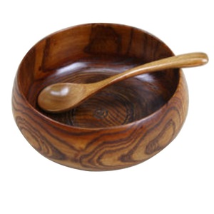 Bols en bois Équipement de service de cuisine à domicile Vaisselle Bol de service Bol en bois fait à la main Bol en bois de qualité durable - Product Image 3