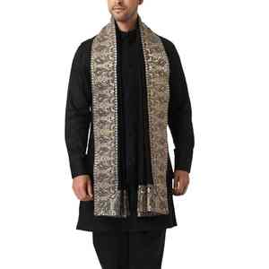 Men Soft Breathable Winter Wool <b>Shawl</b> Warm Traditional Solid Warmth Casual <b>Wrap</b> 300g - Product Image 2