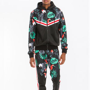 2023 NEW Sport wear Polyester Tech Fleece Full Zip Tracksuit Hoodie Jogger Two Piece Jogging Tracksuit Set <b>Men</b> <b>Sweat</b> <b>Suits</b> - Product Image 1