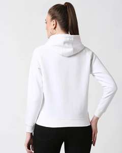 Sweat-shirt à capuche en molleton épais pour femmes avec logo personnalisé OEM, respirant, logo personnalisé OEM pour femmes - Product Image 3