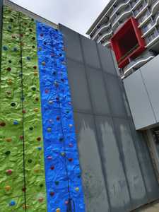 IFSC Standard Tall Fiberglass Boulder Mur d'escalade Attrayant Intérieur/Extérieur Rock Playhouse pour 3 + Year Children Adventure Park - Product Image 5