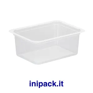 Prodotti italiani che confezionano vassoio riciclabile e personalizzabile da 570 ml per tutti gli usi scatole di plastica per la conservazione degli alimenti