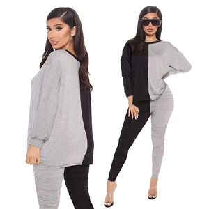 Survêtement en coton, ensemble d'entraînement respirant à séchage rapide et à manches longues pour l'extérieur - Product Image 2