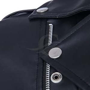 Veste en cuir véritable pour homme, sur mesure, best-seller, durable, col montant, à capuche, personnalisable, imperméable et respirante - Product Image 4