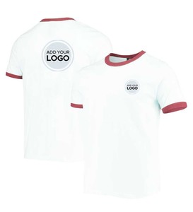 เสื้อยืดเสื้อยืดดีไซน์แบบริงเกอร์ออกแบบด้วยตัวเอง - Product Image 6