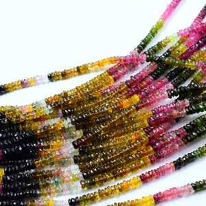 ลูกปัดแซฟไฟร์ธรรมชาติหลากสีแวววาวลูกปัดแซฟไฟร์หลายเม็ดกลมอัญมณีหลวมสร้อยคอลูกปัดสุดพิเศษ - Product Image 6