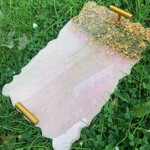 Resin <b>Decorative</b> Tray in Multiple Colors Rectangle Home <b>Decor</b> Resin Tray High Quality - Product Image 6