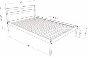 Cama de tamaño completo de madera maciza de diseño tradicional en estilo de madera natural - Product Image 3