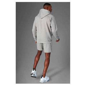 Ensemble short assorti deux pièces pour homme Ensemble short et sweat à capuche ajustable de haute qualité Ensemble deux pièces pour homme Offre Spéciale - Product Image 3