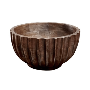 Ensaladera de madera de acacia de estilo agradable, nuevo diseño, cuenco de madera Natural de alta calidad, utensilios de cocina, venta al por mayor de Vietnam - Product Image 3