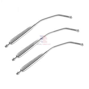 Tube d'aspiration chirurgical en acier inoxydable Tube d'aspiration avec pointe amovible - Product Image 6