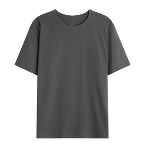 Camisetas de Alta Calidad Personalizadas para Hombre, 100% Algodón, Sólidas, Casuales, de Manga Corta, Cuello Redondo, Lisas, Teñidas, sin Estampado - Product Image 6