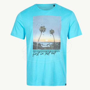 เสื้อยืดผู้ชายพิมพ์ลาย DTF น้ำหนักเบาวัสดุทนทานสไตล์ล่าสุด - Product Image 1
