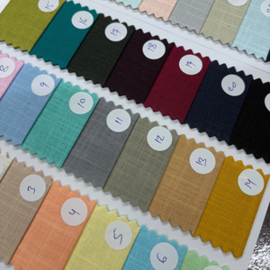 Tissu de chemise teint en lin 60 LE Donald de haute qualité Matériau respirant doux pour vêtements de mode - Product Image 1