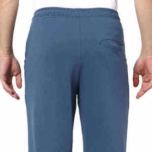Pantalones de chándal deportivos ajustados para hombre, lona transpirable, respetuoso con el medio ambiente, gimnasio, entrenamiento, joggers informales, cierre de cordón - Product Image 3